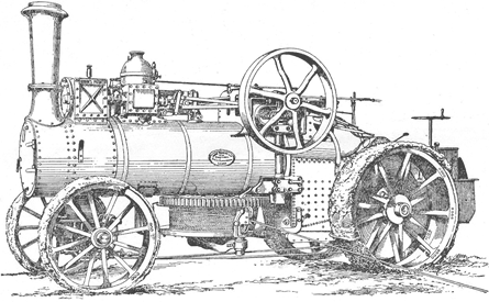Edwin J. Goode Patent Ploughing Engine